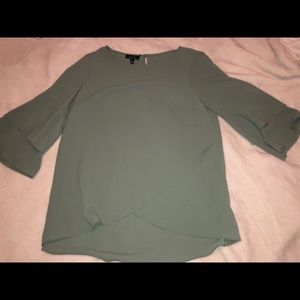 Long sleeve dress top.